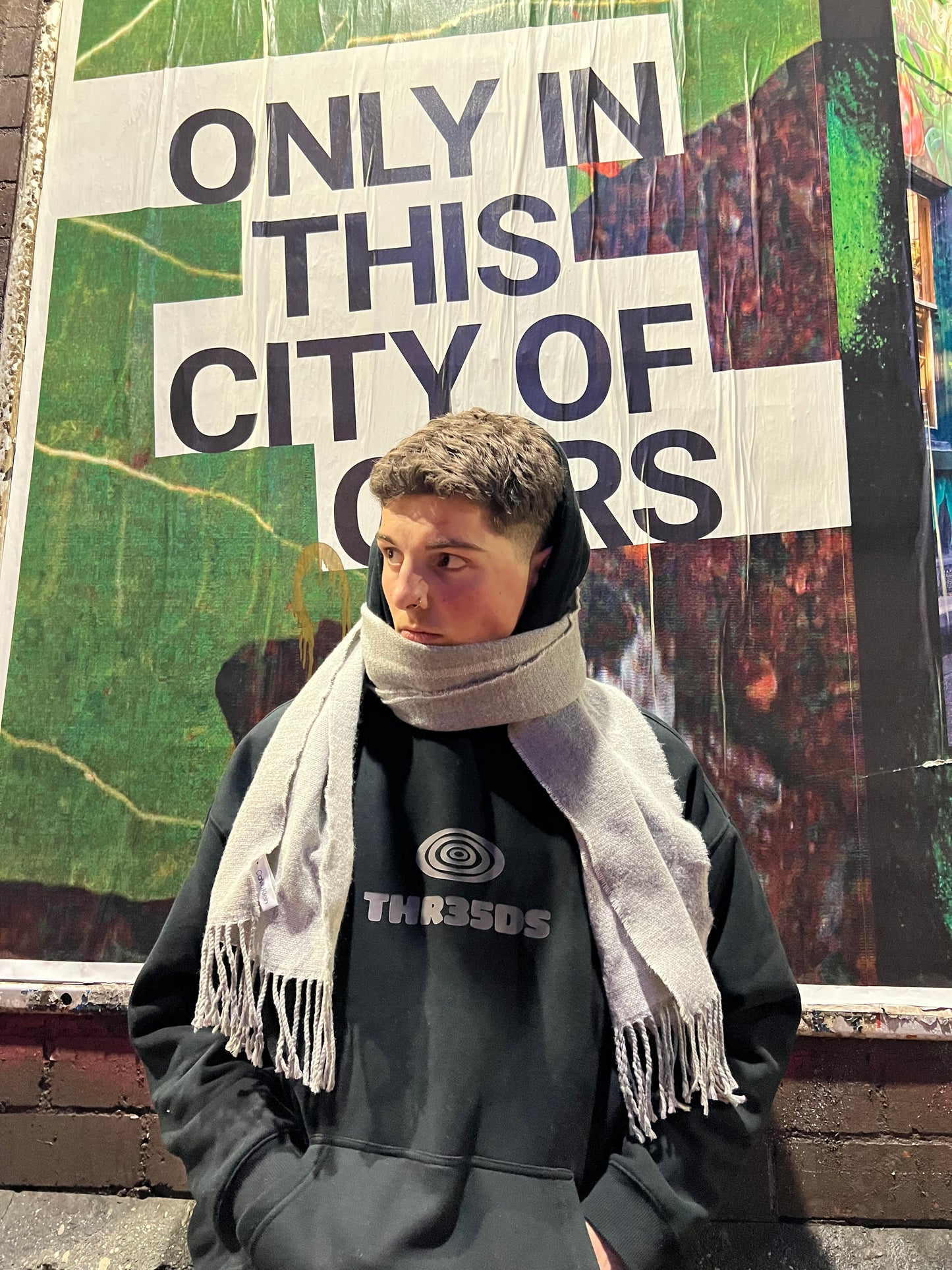 Oversize Fleeced Hoodie